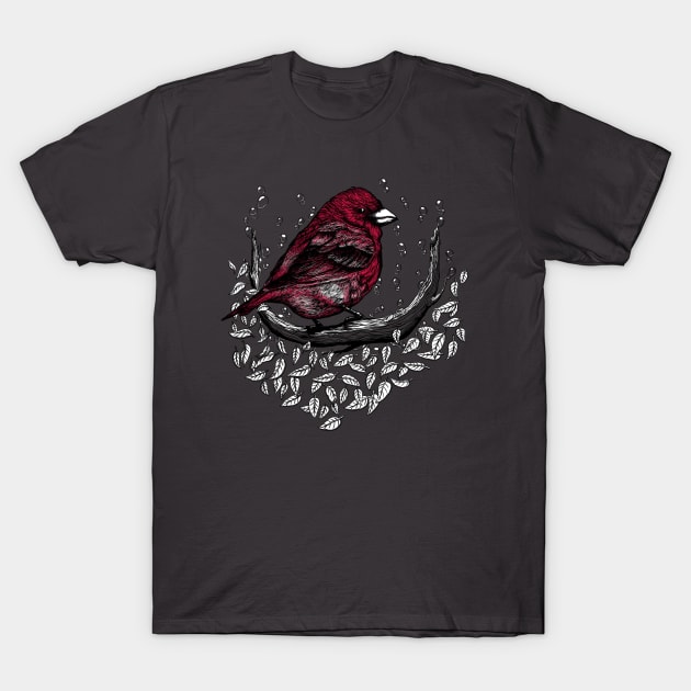 Bubbly Free Bird T-Shirt by pigboom